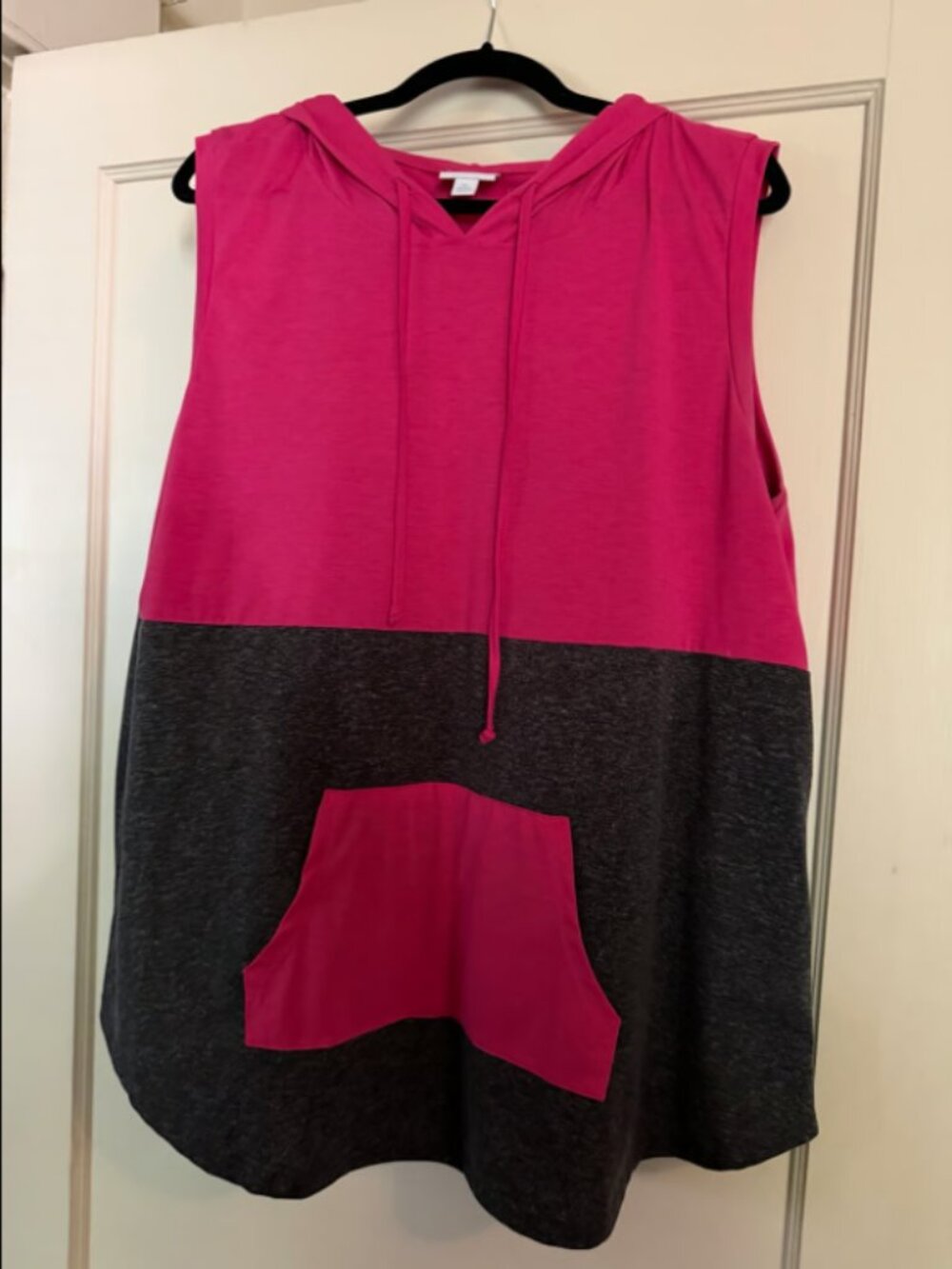 LuLaRoe Pink & Grey Brittany XL